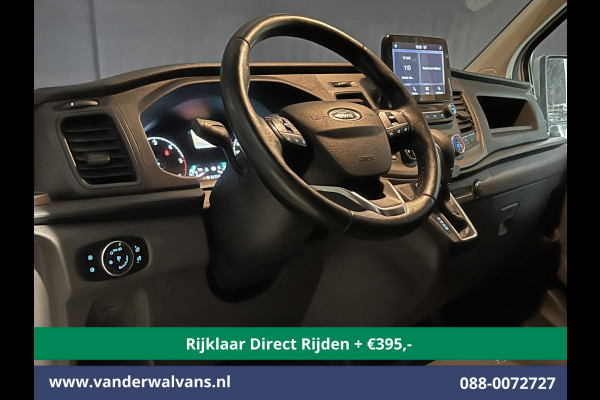 Ford Transit Custom 2.0 TDCI 130pk Automaat L1H1 Euro6 *Rijklaar Direct Rijden* Airco | LED | Apple Carplay | Cruisecontrol | Trekhaak Parkeersensoren, Stoelverwarming, Verwarmde voorruit, Dakdragers