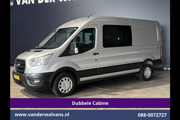 Ford Transit 2.0 TDCI 131pk L3H2 Dubbele Cabine Euro6 Airco | 6-Zits | LED | 2500kg Trekhaak | Cruisecontrol Verwarmde voorruit, Parkeersensoren Ford Transit 2.0 TDCI 131pk L3H2 Dubbele Cabine Euro6 Airco | 6-Zits | LED | 2500kg Trekhaak | Cruisecontrol Verwarmde voorruit, Parkeersensoren