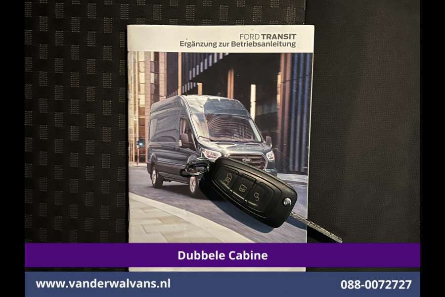 Ford Transit 2.0 TDCI 131pk L3H2 Dubbele Cabine Euro6 Airco | 6-Zits | LED | 2500kg Trekhaak | Cruisecontrol Verwarmde voorruit, Parkeersensoren Ford Transit 2.0 TDCI 131pk L3H2 Dubbele Cabine Euro6 Airco | 6-Zits | LED | 2500kg Trekhaak | Cruisecontrol Verwarmde voorruit, Parkeersensoren