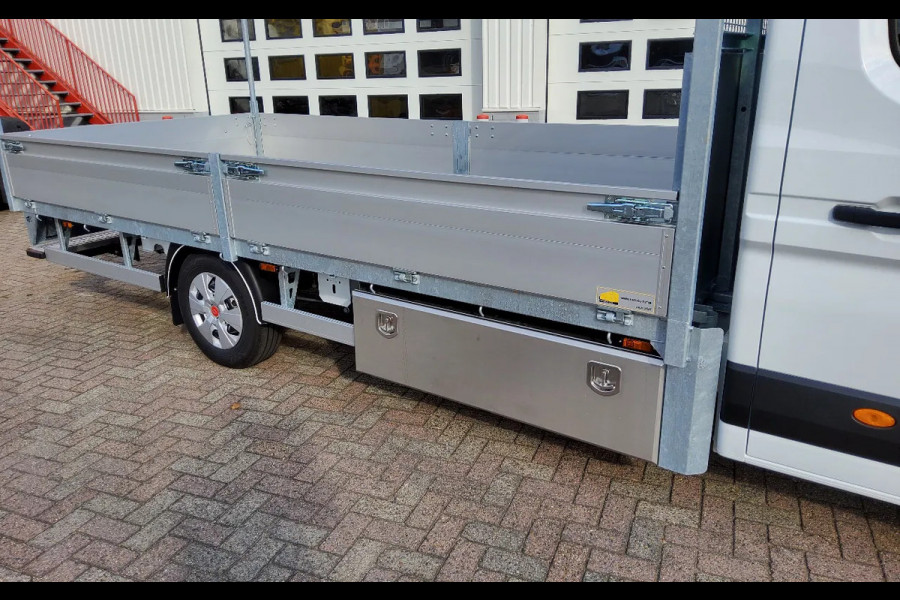 Renault Master E-TECH 87 KW FWD EL - INFRA OPEN LAADBAK 4.40 METER / TREKHAAK 2000 KG. - OPBOUW HARTOG-EST