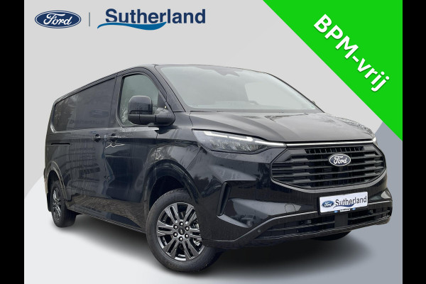 Ford Transit Custom 300 2.0 TDCI L2H1 Limited Nieuw |  SCI| 136pk | 17 inch | Draadloos opladen | Adaptive cruise control | Navigatie | Dodehoeksensoren | Verwarmbaar stuurwiel | Roetfilter regeneratie | Reservewiel