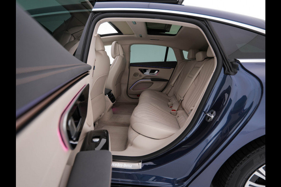 Mercedes-Benz EQS 350 Business Line 90 kWh {SOH-100%} [3-Fase] (INCL-BTW) Aut. *PANO | LUXURY-LEATHER | FULL-LED | MEMORY-PACK | HEATED-COMFORTSEATS | DIGI-COCKPIT | CAMERA | AMBIENT-LIGHT | NAVI-FULLMAP | BLIND-SPOT | KEYLESS | CARPLAY | PRIVACY-GLASS |
