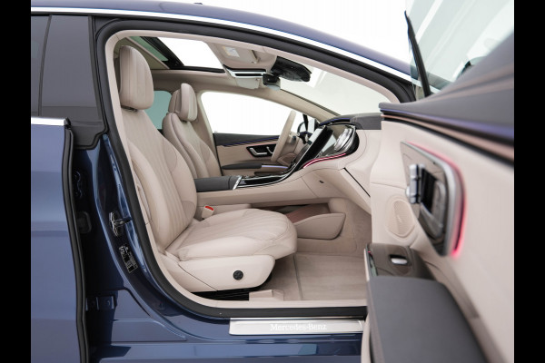 Mercedes-Benz EQS 350 Business Line 90 kWh {SOH-100%} [3-Fase] (INCL-BTW) Aut. *PANO | LUXURY-LEATHER | FULL-LED | MEMORY-PACK | HEATED-COMFORTSEATS | DIGI-COCKPIT | CAMERA | AMBIENT-LIGHT | NAVI-FULLMAP | BLIND-SPOT | KEYLESS | CARPLAY | PRIVACY-GLASS |