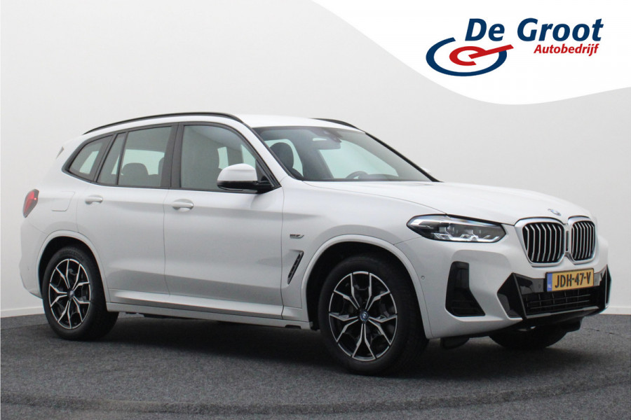 BMW X3 xDrive30e High Executive M-pakket Leer, Stoelverwarming, Camera, Cruise, Apple Carplay, LED, DAB, 19''