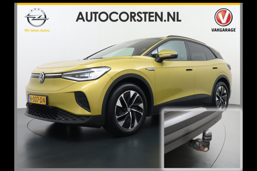 Volkswagen ID.4 Pro Max 77kWh Ergo-Active Elek. Stoelen Memory Leer/Alcantara Trekhaak Warmtepomp Panoramadak Head-Up 360°Camera Apple Carplay A Adap.Cruise Elek.Achterklep Stoel+Stuurverwarming DAB Keyless Advanced 1e Eigenaar Origineel Nederlandse Auto Zeer Compleet! Volkswagen ID.4 Pro Max 77kWh Ergo-Active Elek. Stoelen Memory Leer/Alcantara Trekhaak Warmtepomp Panoramadak Head-Up 360°Camera Apple Carplay A Adap.Cruise Elek.Achterklep Stoel+Stuurverwarming DAB Keyless Advanced 1e Eigenaar Origineel Nederlandse Auto Zeer Compleet!
