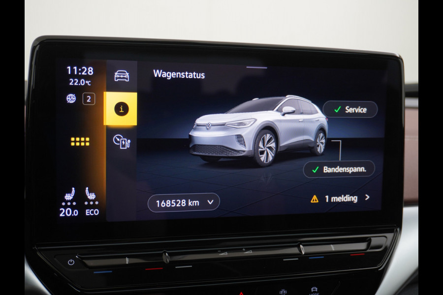 Volkswagen ID.4 Pro Max 77kWh Ergo-Active Elek. Stoelen Memory Leer/Alcantara Trekhaak Warmtepomp Panoramadak Head-Up 360°Camera Apple Carplay A Adap.Cruise Elek.Achterklep Stoel+Stuurverwarming DAB Keyless Advanced 1e Eigenaar Origineel Nederlandse Auto Zeer Compleet! Volkswagen ID.4 Pro Max 77kWh Ergo-Active Elek. Stoelen Memory Leer/Alcantara Trekhaak Warmtepomp Panoramadak Head-Up 360°Camera Apple Carplay A Adap.Cruise Elek.Achterklep Stoel+Stuurverwarming DAB Keyless Advanced 1e Eigenaar Origineel Nederlandse Auto Zeer Compleet!