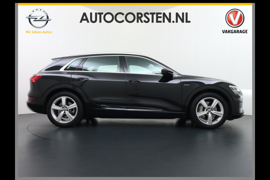 Audi e-tron 50 Quattro Launch Edition Plus 71kWh Leder SOH=91% Panoramadak Adap.Cruise Android Auto Wireless Apple Carplay Navi Ecc Luchtver Memory Stoelverwarming Led Elek.Achterklep Keyless 1e Eigenaar Origineel Nederlandse Auto