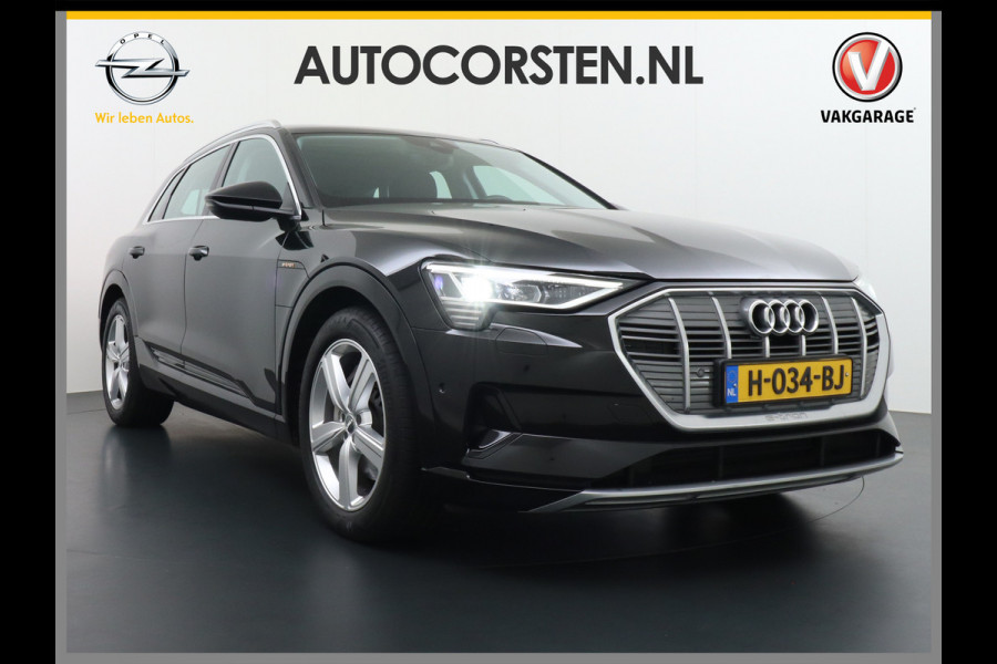 Audi e-tron 50 Quattro Launch Edition Plus 71kWh Leder SOH=91% Panoramadak Adap.Cruise Android Auto Wireless Apple Carplay Navi Ecc Luchtver Memory Stoelverwarming Led Elek.Achterklep Keyless 1e Eigenaar Origineel Nederlandse Auto