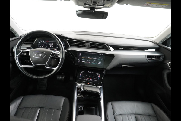 Audi e-tron 50 Quattro Launch Edition Plus 71kWh Leder SOH=91% Panoramadak Adap.Cruise Android Auto Wireless Apple Carplay Navi Ecc Luchtver Memory Stoelverwarming Led Elek.Achterklep Keyless 1e Eigenaar Origineel Nederlandse Auto