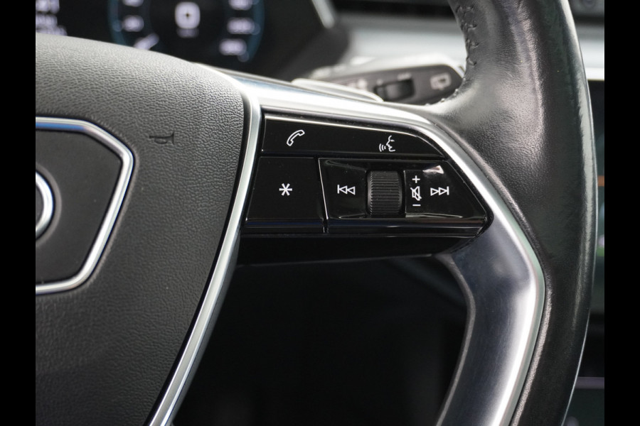 Audi e-tron 50 Quattro Launch Edition Plus 71kWh Leder SOH=91% Panoramadak Adap.Cruise Android Auto Wireless Apple Carplay Navi Ecc Luchtver Memory Stoelverwarming Led Elek.Achterklep Keyless 1e Eigenaar Origineel Nederlandse Auto
