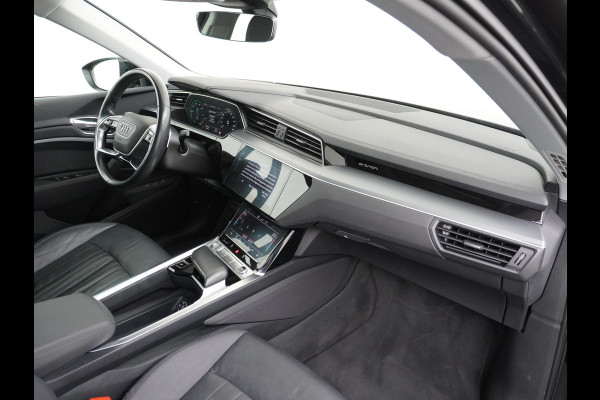 Audi e-tron 50 Quattro Launch Edition Plus 71kWh Leder SOH=91% Panoramadak Adap.Cruise Android Auto Wireless Apple Carplay Navi Ecc Luchtver Memory Stoelverwarming Led Elek.Achterklep Keyless 1e Eigenaar Origineel Nederlandse Auto