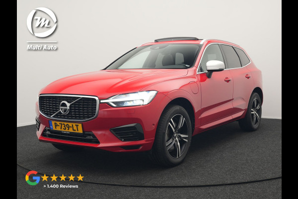 Volvo XC60 T8 Twin Engine AWD R-Design Plug in Hybrid 391pk PHEV | Trekhaak af Fabriek | Panodak | Pilot Assist | Adaptive Cruise | 360 Camera | Carplay | Keyless |