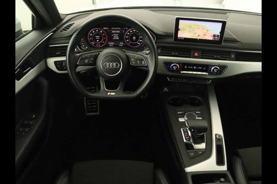 Audi A4 2.0 TFSI Sport S Line Edition | Panoramadak | Carplay | Virtual Cockpit | Sportstoelen | Half leder | Navigatie | Camera | Climate control | Parkeerhulp | Full LED Audi A4 2.0 TFSI Sport S Line Edition | Panoramadak | Carplay | Virtual Cockpit | Sportstoelen | Half leder | Navigatie | Camera | Climate control | Parkeerhulp | Full LED