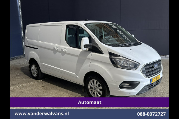 Ford Transit Custom 2.0 TDCI 130pk Automaat L1H1 Euro6 Airco | Camera | Navigatie | LED Apple Carplay, Android Auto, LM Velgen, Cruisecontrol, Stoelverwarming, Verwarmde voorruit, Parkeersensoren, Bijrijdersbank