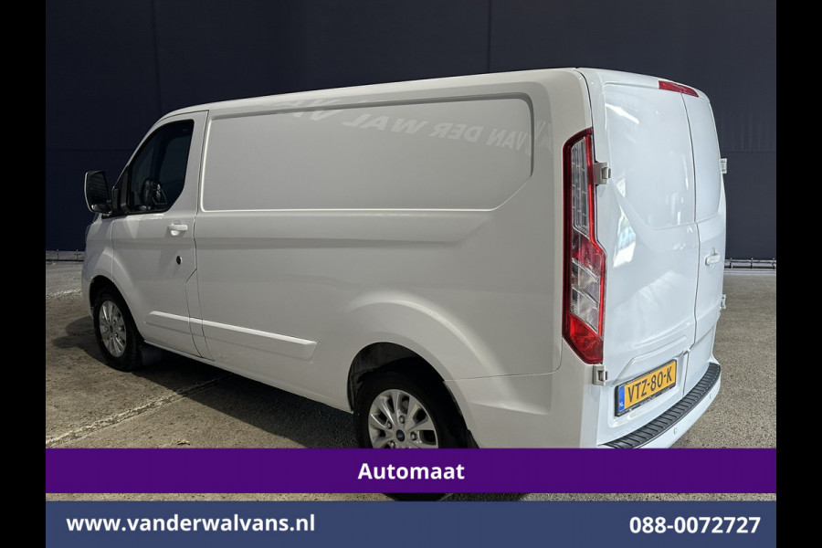 Ford Transit Custom 2.0 TDCI 130pk Automaat L1H1 Euro6 Airco | Camera | Navigatie | LED Apple Carplay, Android Auto, LM Velgen, Cruisecontrol, Stoelverwarming, Verwarmde voorruit, Parkeersensoren, Bijrijdersbank