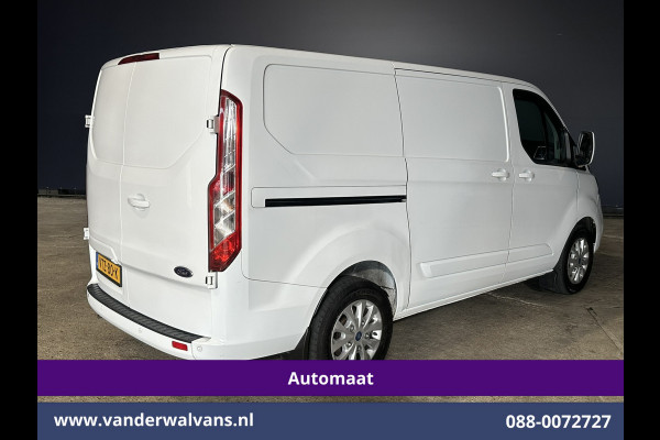 Ford Transit Custom 2.0 TDCI 130pk Automaat L1H1 Euro6 Airco | Camera | Navigatie | LED Apple Carplay, Android Auto, LM Velgen, Cruisecontrol, Stoelverwarming, Verwarmde voorruit, Parkeersensoren, Bijrijdersbank