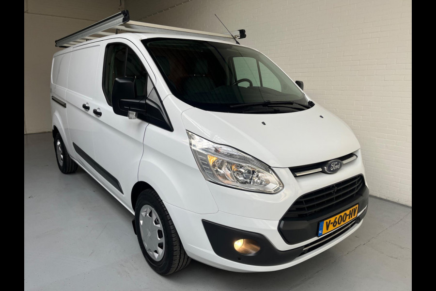 Ford Transit Custom 340 2.0 TDCI 131pk euro6 L2H1 Trend 3Persoons, Imperiaal, Achterklep, Omvormer v230, Trekhaak, RIJKLAARPRIJS!