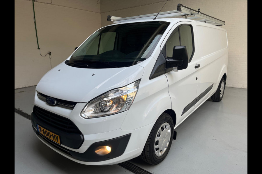 Ford Transit Custom 340 2.0 TDCI 131pk euro6 L2H1 Trend 3Persoons, Imperiaal, Achterklep, Omvormer v230, Trekhaak, RIJKLAARPRIJS!