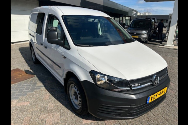 Volkswagen Caddy 1.4 TGI L2H1 EcoFuel Maxi PDC I 1e EIGENAAR I COMPLETE ONDERHOUDSHISTORIE I RIJDEN OP GROEN GAS = CO2 NEUTRAAL NIEUWE DISTRIBUTIE
