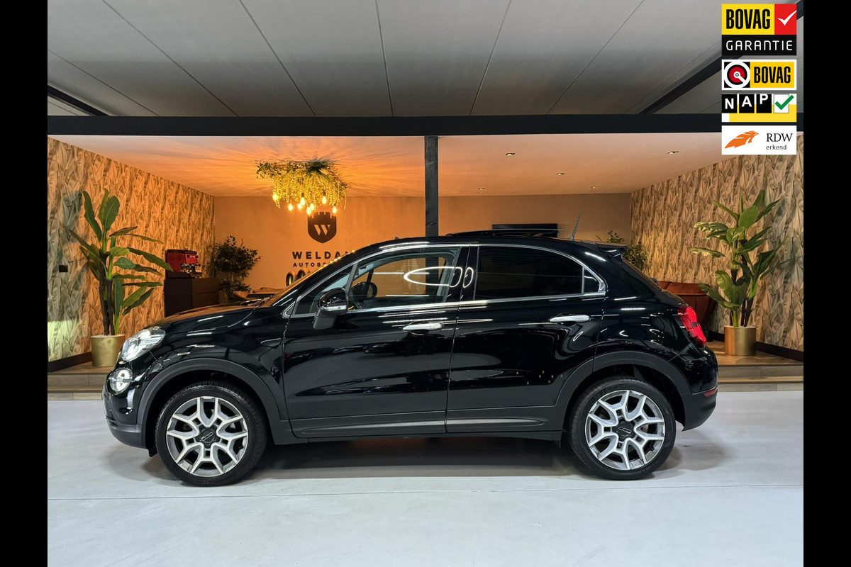 Fiat 500X 1.3 GSE Turbo Cross Garantie Pano Camera Leder StoelVW Keyless Beats PDC Cruise Clima Navi Led Dab Rijklaar