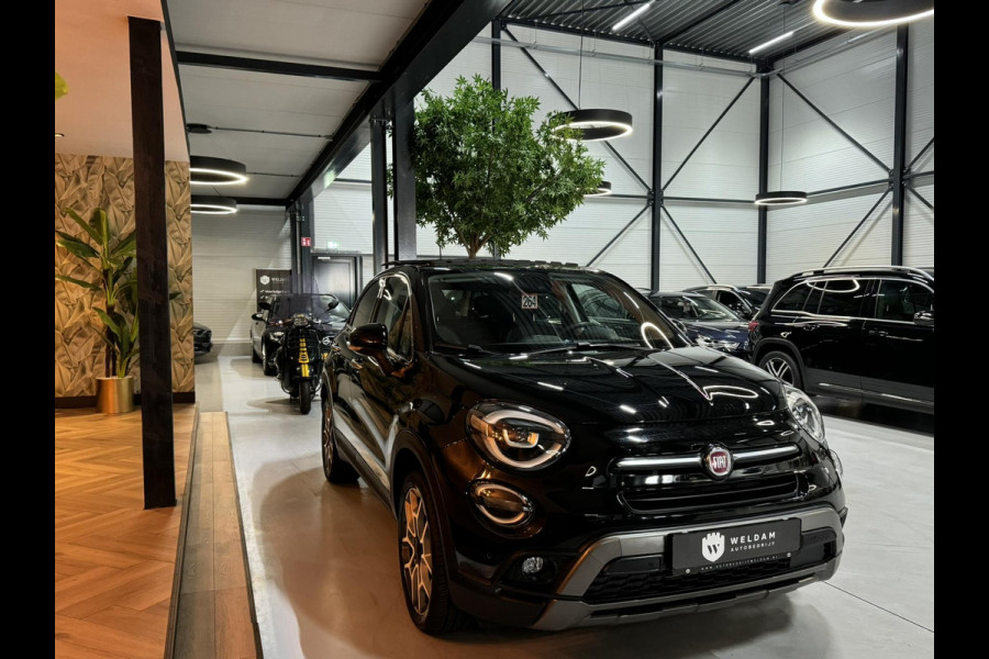 Fiat 500X 1.3 GSE Turbo Cross Garantie Pano Camera Leder StoelVW Keyless Beats PDC Cruise Clima Navi Led Dab Rijklaar