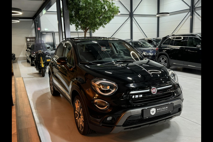 Fiat 500X 1.3 GSE Turbo Cross Garantie Pano Camera Leder StoelVW Keyless Beats PDC Cruise Clima Navi Led Dab Rijklaar