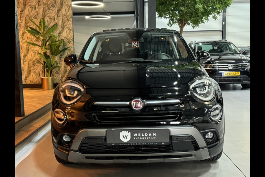 Fiat 500X 1.3 GSE Turbo Cross Garantie Pano Camera Leder StoelVW Keyless Beats PDC Cruise Clima Navi Led Dab Rijklaar