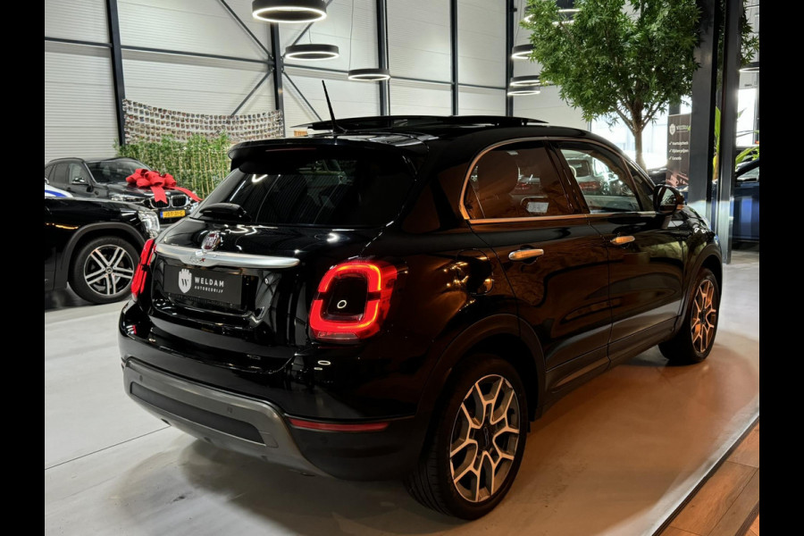 Fiat 500X 1.3 GSE Turbo Cross Garantie Pano Camera Leder StoelVW Keyless Beats PDC Cruise Clima Navi Led Dab Rijklaar