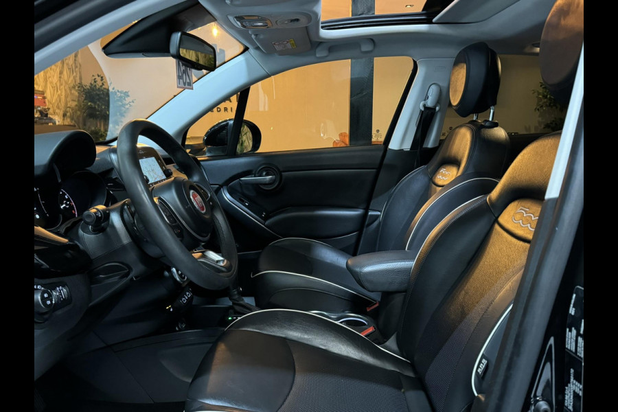Fiat 500X 1.3 GSE Turbo Cross Garantie Pano Camera Leder StoelVW Keyless Beats PDC Cruise Clima Navi Led Dab Rijklaar