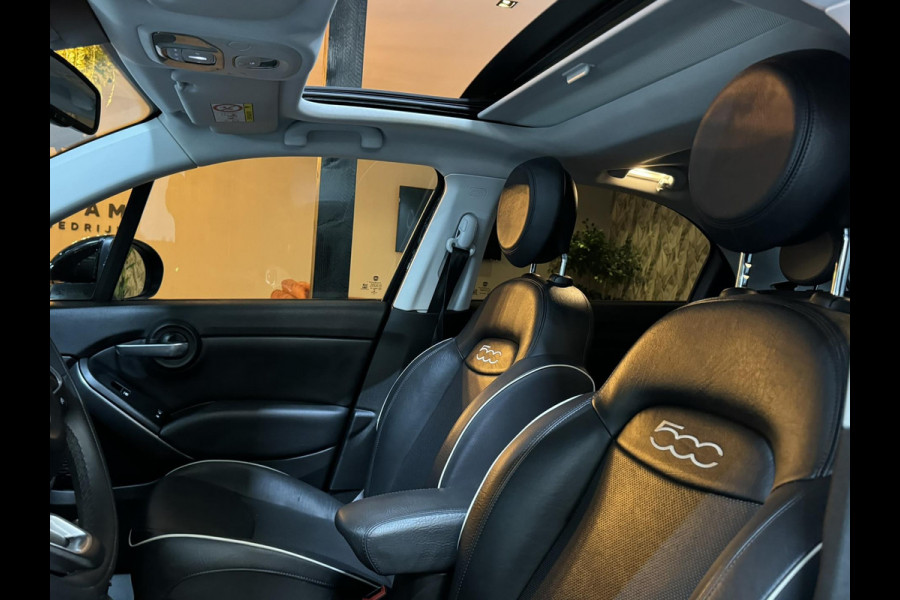 Fiat 500X 1.3 GSE Turbo Cross Garantie Pano Camera Leder StoelVW Keyless Beats PDC Cruise Clima Navi Led Dab Rijklaar