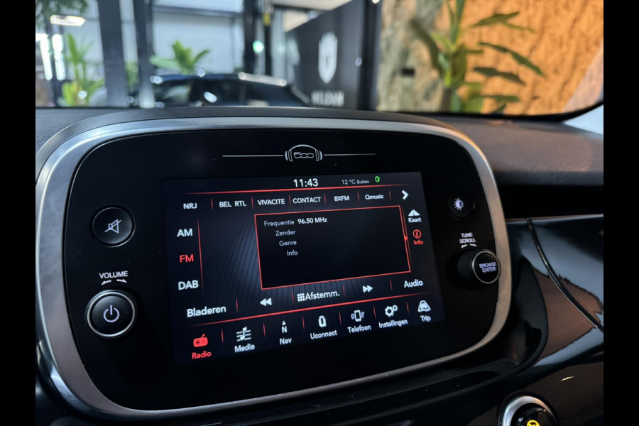 Fiat 500X 1.3 GSE Turbo Cross Garantie Pano Camera Leder StoelVW Keyless Beats PDC Cruise Clima Navi Led Dab Rijklaar