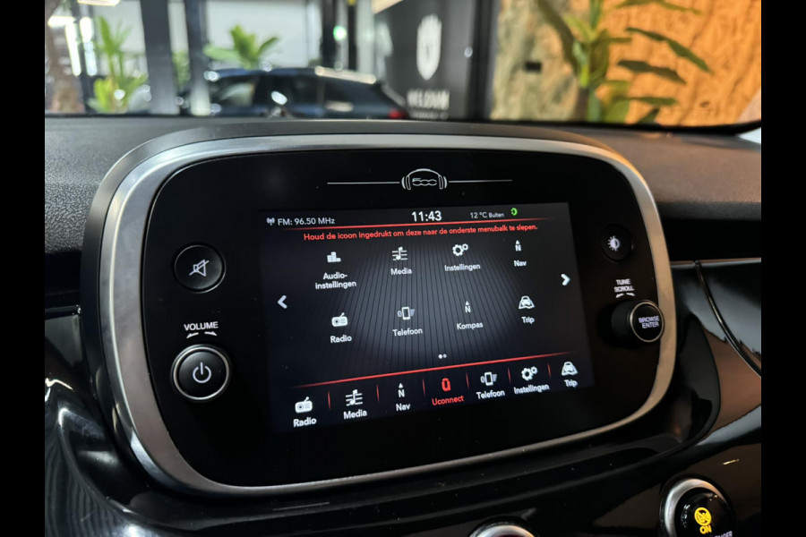 Fiat 500X 1.3 GSE Turbo Cross Garantie Pano Camera Leder StoelVW Keyless Beats PDC Cruise Clima Navi Led Dab Rijklaar