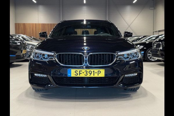 BMW 5 Serie Touring 520i High Executive M Pakket, Pano, Virtual Cockpit, Leder, 19"M Sport Velgen, Prive Glas, Volledig Onderhoud