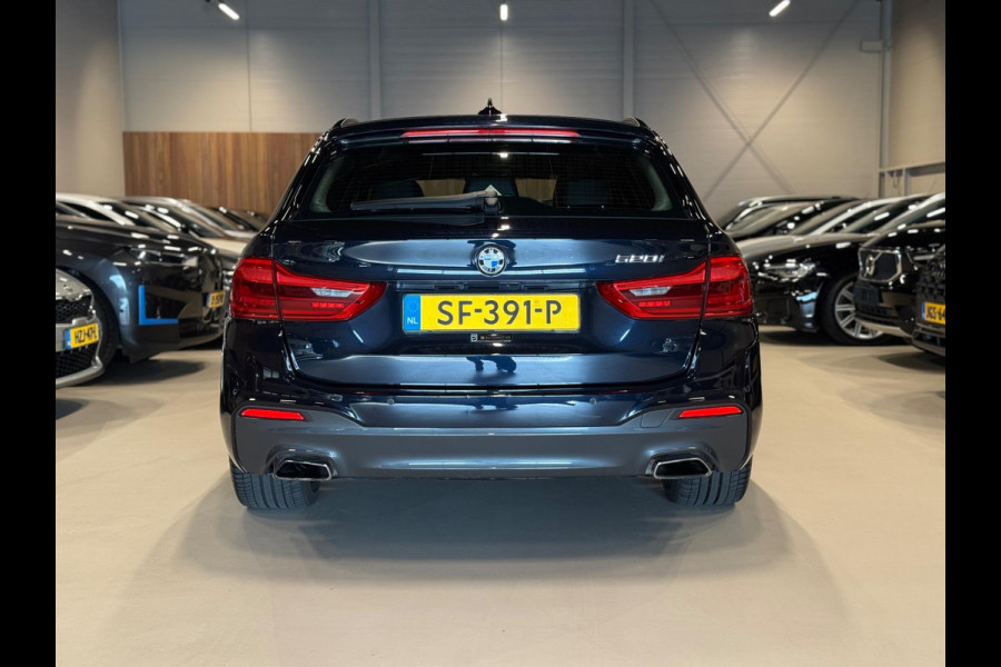 BMW 5 Serie Touring 520i High Executive M Pakket, Pano, Virtual Cockpit, Leder, 19"M Sport Velgen, Prive Glas, Volledig Onderhoud