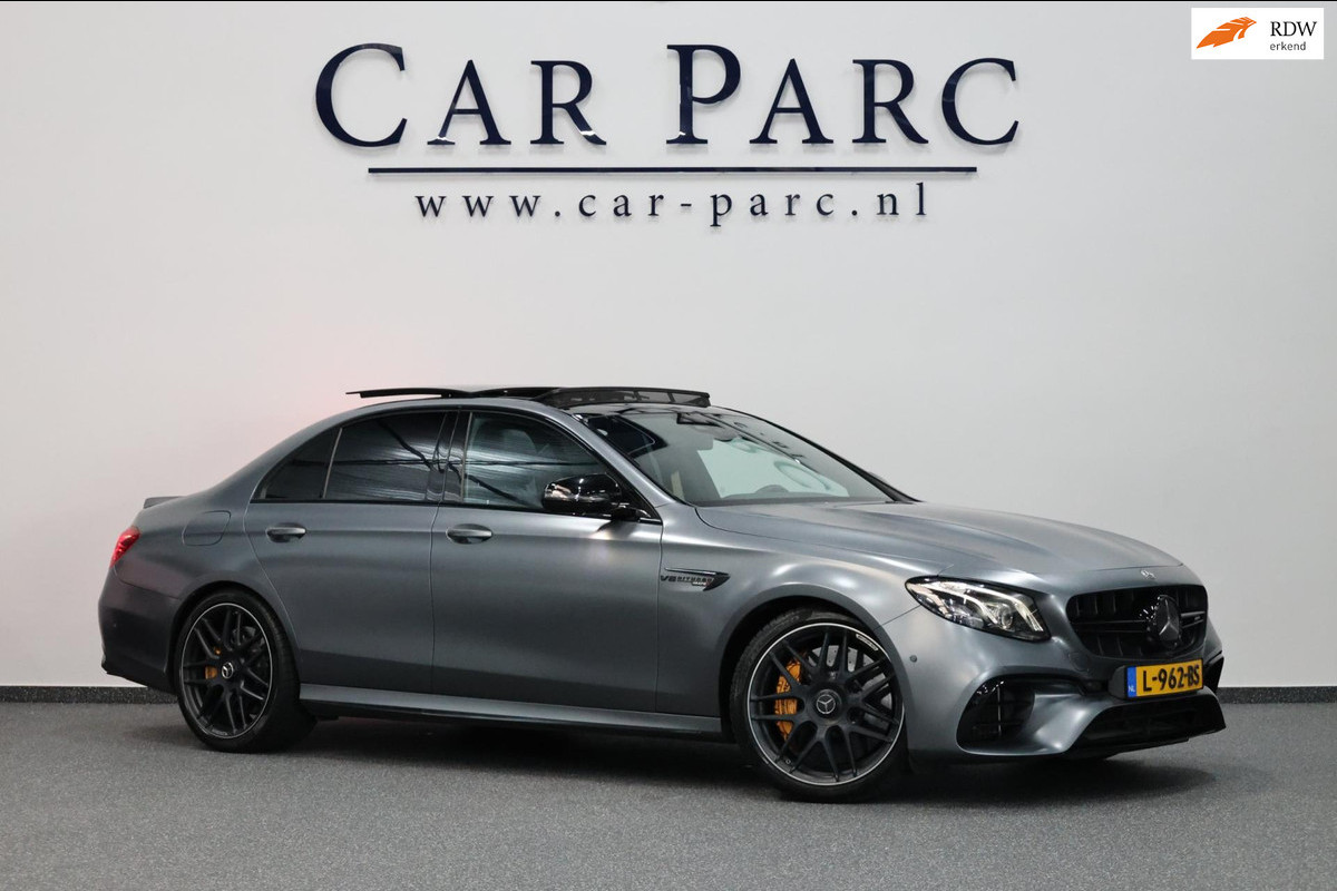 Mercedes-Benz E-Klasse AMG 63 S 4MATIC+ 612+PK CAPRISTO/KERAMISCH/HUD/SFEER/LUCHT/PANO/LEER+MASSAGE/360/ACC/ECC/12 MDN GARANTIE!