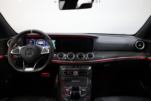 Mercedes-Benz E-Klasse AMG 63 S 4MATIC+ 612+PK CAPRISTO/KERAMISCH/HUD/SFEER/LUCHT/PANO/LEER+MASSAGE/360/ACC/ECC/12 MDN GARANTIE!