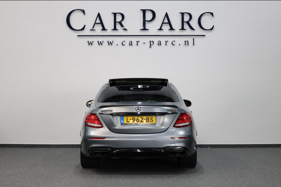 Mercedes-Benz E-Klasse AMG 63 S 4MATIC+ 612+PK CAPRISTO/KERAMISCH/HUD/SFEER/LUCHT/PANO/LEER+MASSAGE/360/ACC/ECC/12 MDN GARANTIE!