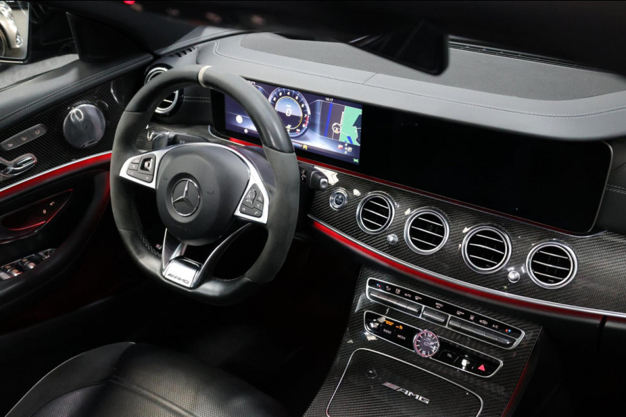 Mercedes-Benz E-Klasse AMG 63 S 4MATIC+ 612+PK CAPRISTO/KERAMISCH/HUD/SFEER/LUCHT/PANO/LEER+MASSAGE/360/ACC/ECC/12 MDN GARANTIE!