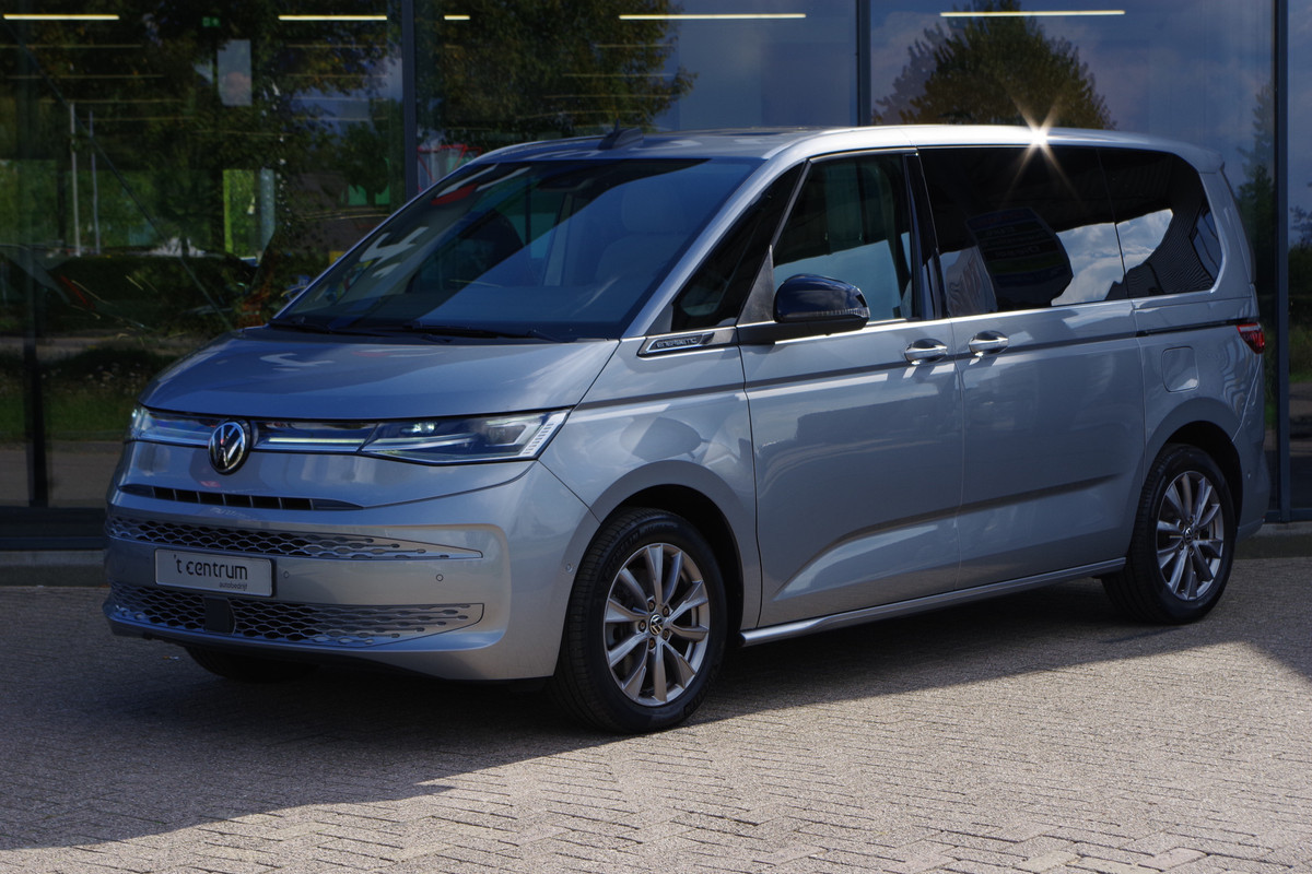 Volkswagen Multivan 1.4 eHybrid 7P L1H1 Energetic 218 PK PHEV, Trekhaak, Panoramadak, 360 Camera, Adap. Cruise Control, 6 x Stoelverwarming Volkswagen Multivan 1.4 eHybrid 7P L1H1 Energetic 218 PK PHEV, Trekhaak, Panoramadak, 360 Camera, Adap. Cruise Control, 6 x Stoelverwarming