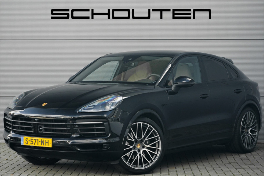 Porsche Cayenne Coupé 3.0 E-Hybrid Platinum Luchtvering ACC 22" Elek Trekhaak