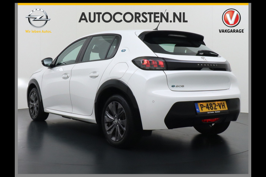 Peugeot e-208 EV Active Pack 50kWh Apple Carplay Android Auto Navi Ecc Cruise Control Pdc DAB+ Bluetooth Led Lmv Keyless Bluetooth Connected services 1e Eigenaar Origineel Nederlandse Auto