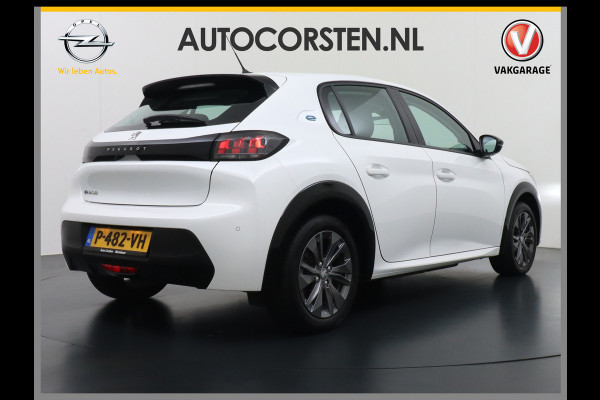 Peugeot e-208 EV Active Pack 50kWh Apple Carplay Android Auto Navi Ecc Cruise Control Pdc DAB+ Bluetooth Led Lmv Keyless Bluetooth Connected services 1e Eigenaar Origineel Nederlandse Auto