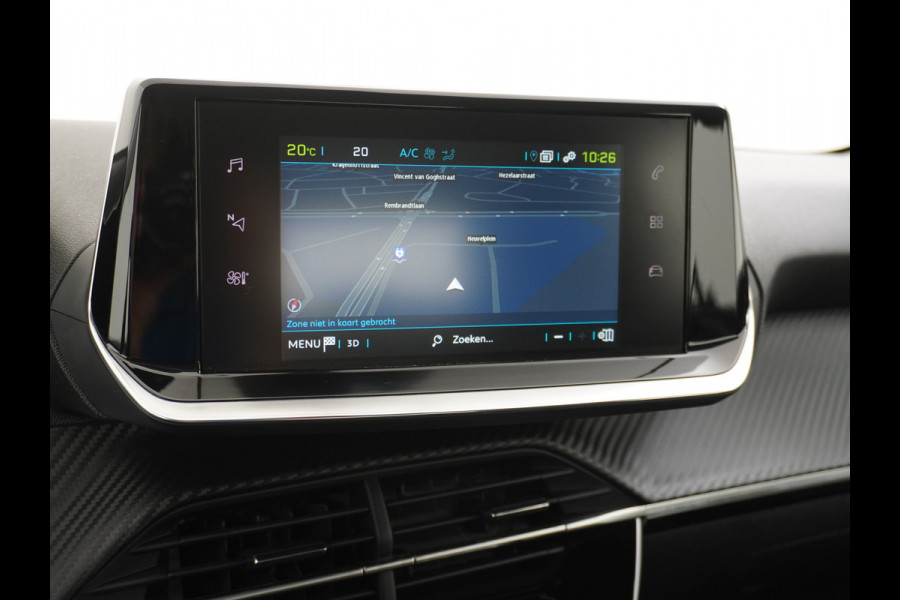 Peugeot e-208 EV Active Pack 50kWh Apple Carplay Android Auto Navi Ecc Cruise Control Pdc DAB+ Bluetooth Led Lmv Keyless Bluetooth Connected services 1e Eigenaar Origineel Nederlandse Auto