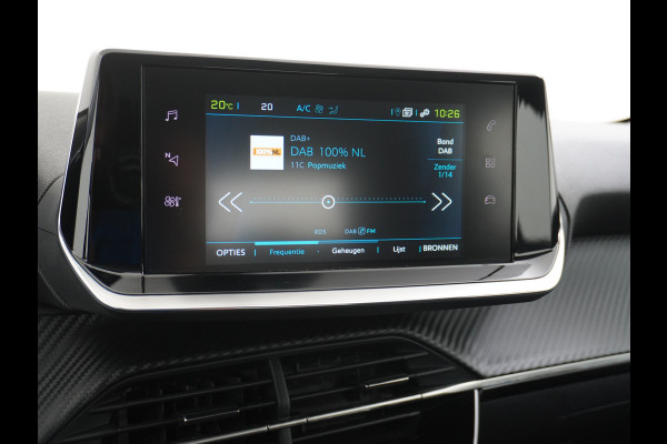 Peugeot e-208 EV Active Pack 50kWh Apple Carplay Android Auto Navi Ecc Cruise Control Pdc DAB+ Bluetooth Led Lmv Keyless Bluetooth Connected services 1e Eigenaar Origineel Nederlandse Auto