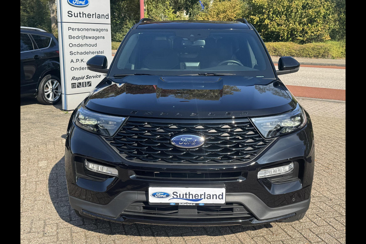 Ford Explorer 3.0 V6 EcoBoost PHEV ST-Line 457pk | Full LED | Adaptieve Cruise | Panorama Dak | Trekhaak afneembaar | 2.500kg Trekgewicht | Verlengde fabrieks garantie tot 11-2028