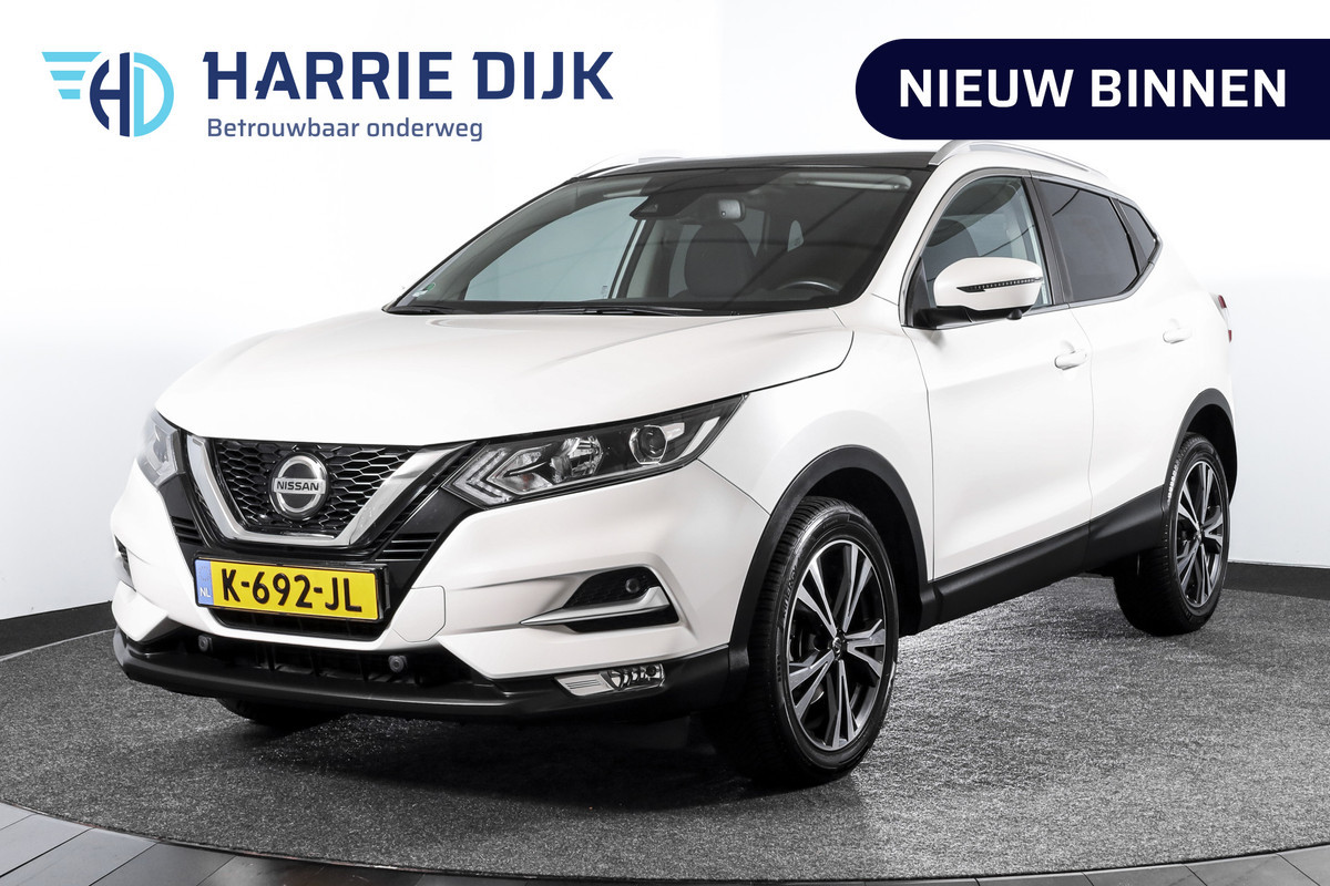 Nissan QASHQAI 1.3 DIG-T N-Connecta 160 PK - Automaat | Pano | Cruise | Stoel-+Voorruitverw. | PDC | 360 Camera | NAV + App. Connect | ECC | DAB | LM 18" | Nissan QASHQAI 1.3 DIG-T N-Connecta 160 PK - Automaat | Pano | Cruise | Stoel-+Voorruitverw. | PDC | 360 Camera | NAV + App. Connect | ECC | DAB | LM 18" |