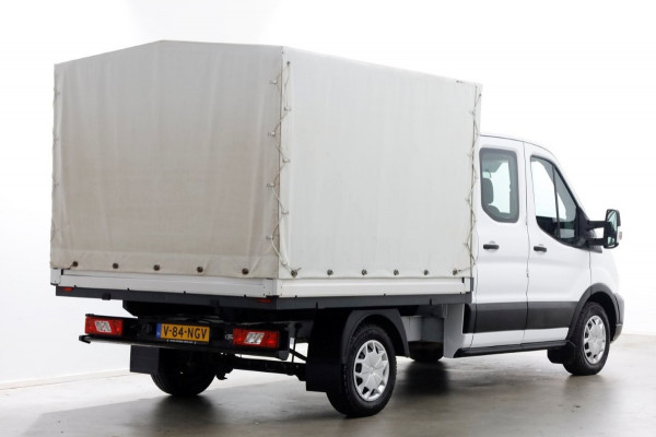 Ford Transit 2.0 TDCI 130pk L2H1 Trend D.C. Open Laadbak met huif 05-2020 Ford Transit 2.0 TDCI 130pk L2H1 Trend D.C. Open Laadbak met huif 05-2020