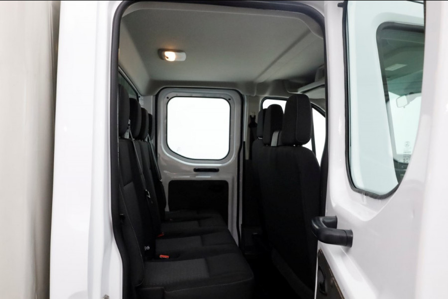Ford Transit 2.0 TDCI 130pk L2H1 Trend D.C. Open Laadbak met huif 05-2020 Ford Transit 2.0 TDCI 130pk L2H1 Trend D.C. Open Laadbak met huif 05-2020