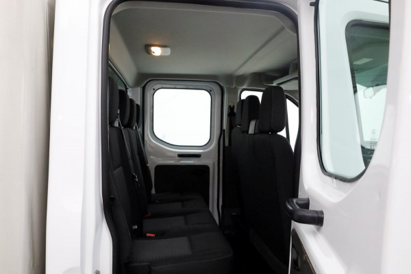 Ford Transit 2.0 TDCI 130pk L2H1 Trend D.C. Open Laadbak met huif 05-2020 Ford Transit 2.0 TDCI 130pk L2H1 Trend D.C. Open Laadbak met huif 05-2020