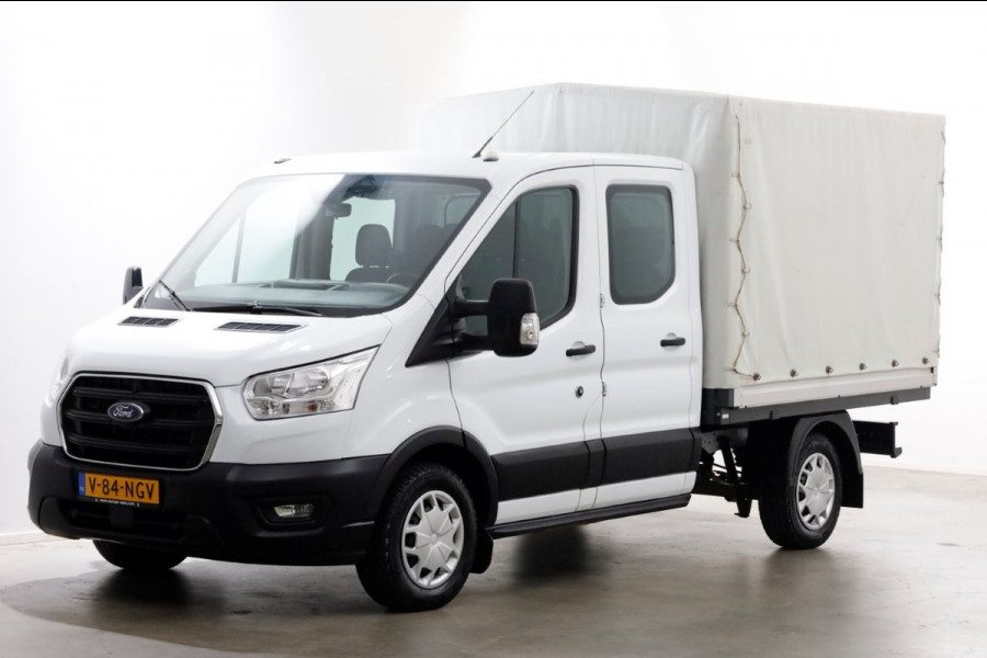 Ford Transit 2.0 TDCI 130pk L2H1 Trend D.C. Open Laadbak met huif 05-2020 Ford Transit 2.0 TDCI 130pk L2H1 Trend D.C. Open Laadbak met huif 05-2020